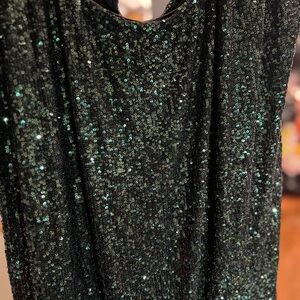 Green Hunter Sequin Dress